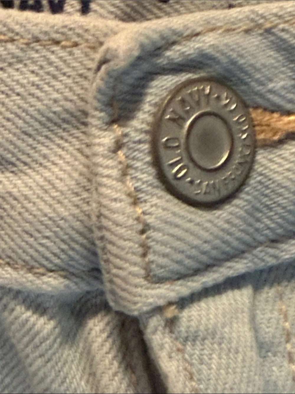 Old Navy Light Blue Denim Jean Shorts